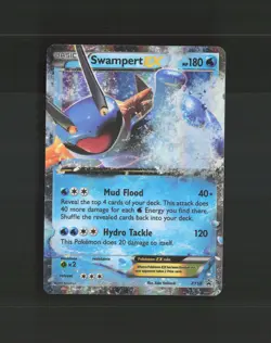 Swampert EX XY55 XY Black Star Promo Holo Pokemon Card LP+ - Image 1