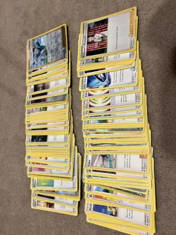Pokemon Card 100pcs Trainer Card Bundle Bulk Lot Pokemon TCG - Image 1