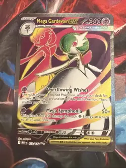 Pokemon TCG - Mega Gardevoir EX Full Art 159/132 Me01: Mega Evolution Holo - Image 1