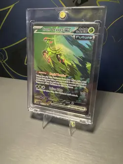 Pokemon TCG Iron Leaves EX Scarlet & Violet Temporal Forces 203/162 - Image 2