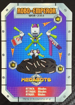 Medabots Card Robo-Emperor WEA-2351 - Image 2
