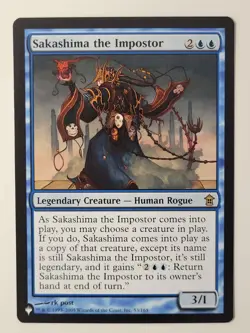 MTG Sakashima the Impostor - The List Reprints (LIST) 53/165 - NM - Image 1