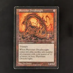 MTG \\>> Phyrexian Dreadnought (PL) <<// Mirage - 341 Trading - Magic - Image 1