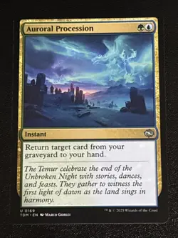 MTG Tarkir: Dragonstorm Auroral Procession 0169 NM - Image 1