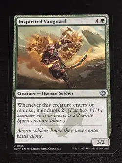 MTG Tarkir: Dragonstorm Inspirited Vanguard 0146 NM - Image 1