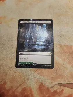 Darkbore Pathway Borderless Kaldheim MTG NM - Image 1