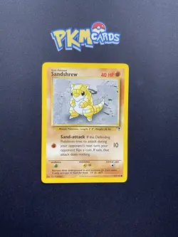 Pokemon TCG Sandshrew Legendary Collection 91/110 Regular LP. - Image 1