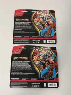 Pokemon TCG 2 Mega Blister With Golduck And Psyduck Promo W/3 Booster Pack Each - Image 2