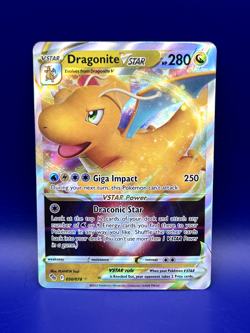 Dragonite VSTAR 050 Pokemon Go Pokemon TCG NM - Image 1