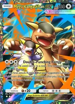 Mega Kangaskhan EX or any 2 stars Trainer/Pokemon except oak TCG Pocket - Image 1