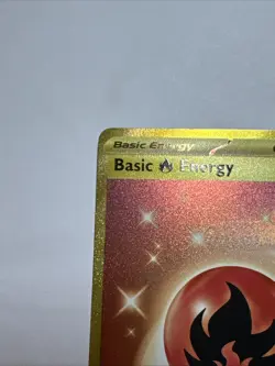 Pokemon TCG Basic Fire Energy - Hyper Rare SV03: Obsidian Flames 230/197 NM/M - Image 2