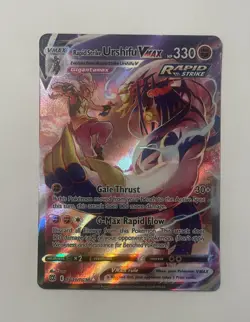 Rapid Strike Urshifu VMAX TG21/TG30 Swsh09: Brilliant Stars Trainer Gallery Holo - Image 1