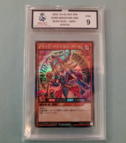 Yu-Gi-Oh! Dark Magician Girl, RD/G001-JP002,Rush Duel Promo, Graded MGC 9, Lot:E - Image 1