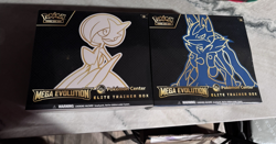 Pokemon Mega Evolution Pokemon Center Elite Trainer Box ETB Set of 2 Sealed - Image 1