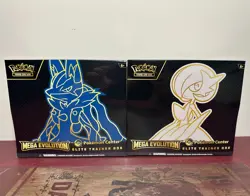 Pokemon Center Mega Evolution Gardevoir & Lucario ETB Set of 2 Sealed New - Image 1