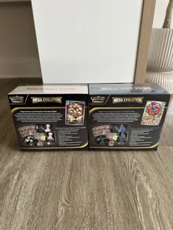 Pokemon TCG Mega Evolution Pokemon Center Elite Trainer Box ETB Set Of 2 Sealed - Image 2