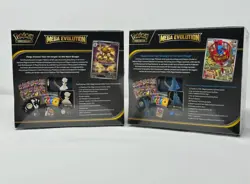 Pokemon Mega Evolution Pokemon Center Elite Trainer Box ETB Set of 2 Sealed New - Image 2