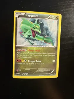 Pokemon TCG Rayquaza XY64 Promo Holo Card - Image 2