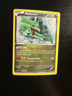 Pokemon TCG Rayquaza XY64 Promo Holo Card - Image 3