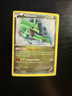 Pokemon TCG Rayquaza XY64 Promo Holo Card - Image 4