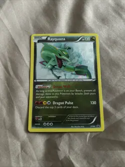Pokemon TCG Rayquaza XY Black Star Promos Holo Card XY64 MINT - Image 2
