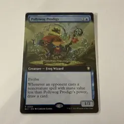 Pollywog Prodigy (Extended Art) Commander: Bloomburrow Regular NM - Image 1