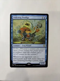 x1 Pollywog Prodigy Regular Rare MTG Commander: Bloomburrow NM, English - Image 1