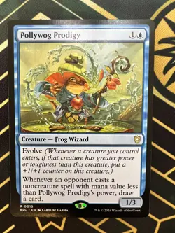 Pollywog Prodigy NM MTG Commander: Bloomburrow Regular - Image 1