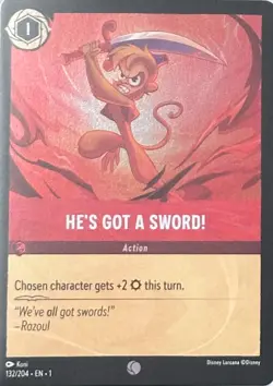 132/204 Disney Lorcana - The First Chapter (TCG) E-1 - Englisch C Holo/Foil - Image 1