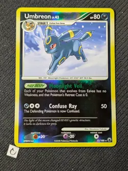 Umbreon 32/100 - Majestic Dawn Reverse Holo Rare Pokemon TCG LP VLP - Image 1