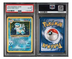 1999 POKEMON BASE SET UNLIMITED #2 BLASTOISE-HOLO PSA 6 - Image 1