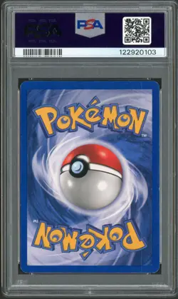 1999 Pokemon Unlimited Base Set Blastoise Illus Error Holo Rare 2/102 PSA 6 - Image 2
