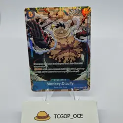Monkey D Luffy Treasure Rare OP11-058 (TR) One Piece OP13 Carrying On His Will - Image 1