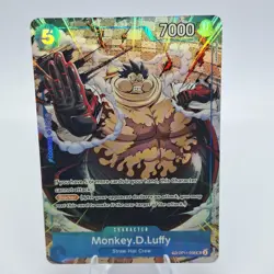 Monkey D Luffy Treasure Rare OP11-058 (TR) One Piece OP13 Carrying On His Will - Image 2