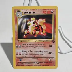 Arcanine #6 WoTC Black Star Promo Pokemon TCG Card - Image 1