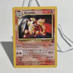 Arcanine #6 WoTC Black Star Promo Pokemon TCG Card - Image 3
