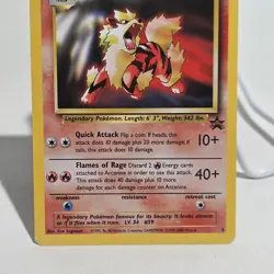 Arcanine #6 WoTC Black Star Promo Pokemon TCG Card - Image 4