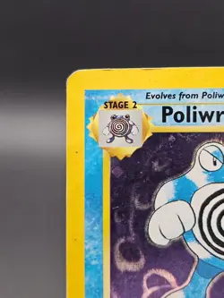 Pokemon TCG Poliwrath 15/130 Holo Rare Base Set 2 DMG (HP) - Image 2