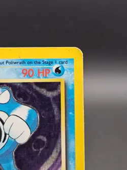 Pokemon TCG Poliwrath 15/130 Holo Rare Base Set 2 DMG (HP) - Image 3
