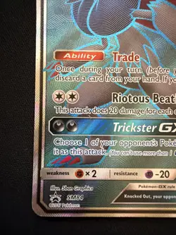 Pokemon Card Zoroark GX SM84 Black Star Promo Shining Legends Special Collection - Image 5