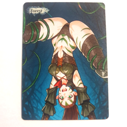 MTG Altered Art Card - Tentacle Attack - Forest - Magic the Gathering - Image 1