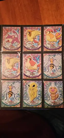 💥Lot Of Vintage Topps 2000 Chrome Pokemon Cards-27 Cards-base (no foil/holo)💥 - Image 1