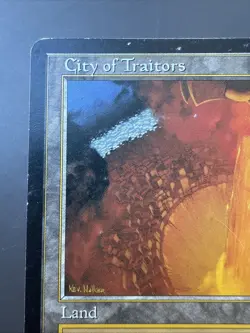 City of Traitors - RARE - Exodus - Magic the Gathering Vintage 1998 WOTC - Image 3