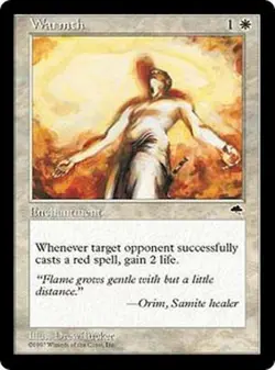 4x Warmth - LP - Tempest - mtg - SPARROW MAGIC - Image 1