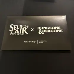 MTG Secret Lair x Dungeons & Dragons: Karlach's Rage - Rainbow Foil Sealed - Image 1