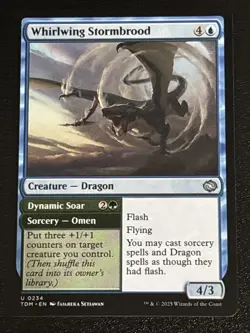 MTG Tarkir: Dragonstorm Whirlwing Stormbrood 0234 NM - Image 1