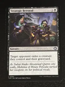 MTG Tarkir: Dragonstorm Strategic Betrayal 0094 NM - Image 1