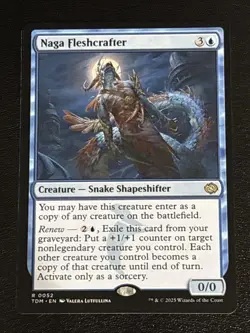 MTG Tarkir: Dragonstorm Naga Fleshcrafter 0052 NM Rare - Image 1