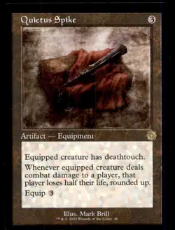 Quietus Spike LP Light Play Brother's War Retro MTG [11957] - Image 1