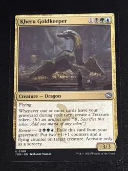 MTG Tarkir: Dragonstorm Kheru Goldkeeper 0199 NM - Image 1